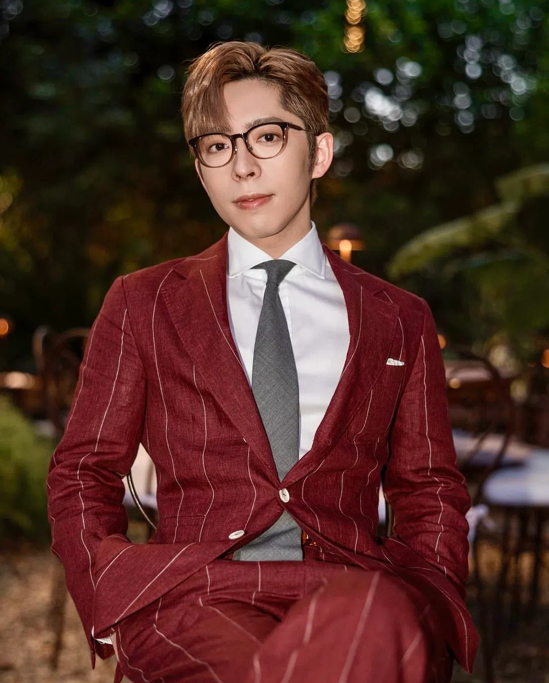 吕爵安被拍到与林明祯约会，但他否认恋情。（取自艺人IG）