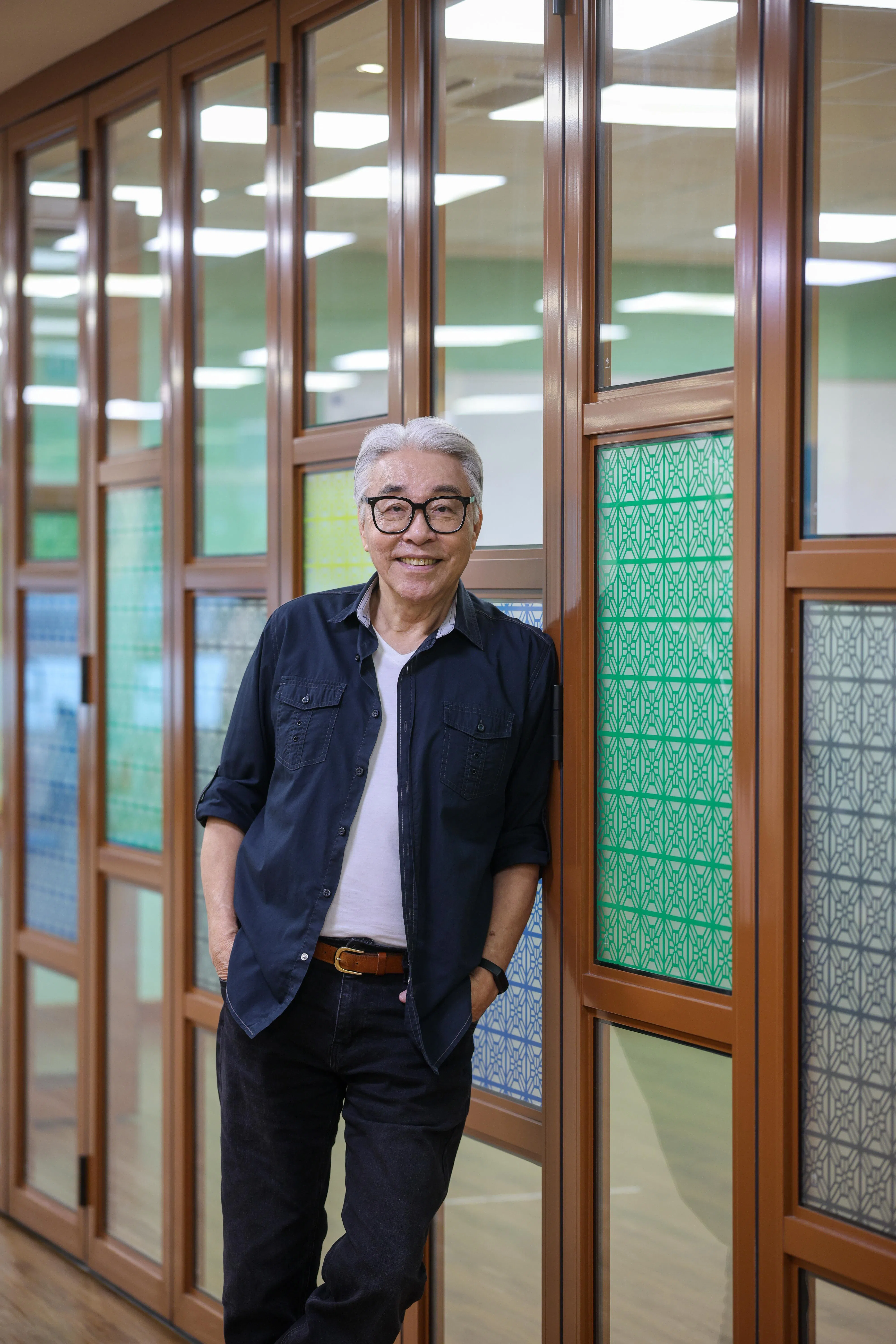 陈澍城说几十年没当主角，因此意志力对他来说非常重要。（陈渊庄摄）