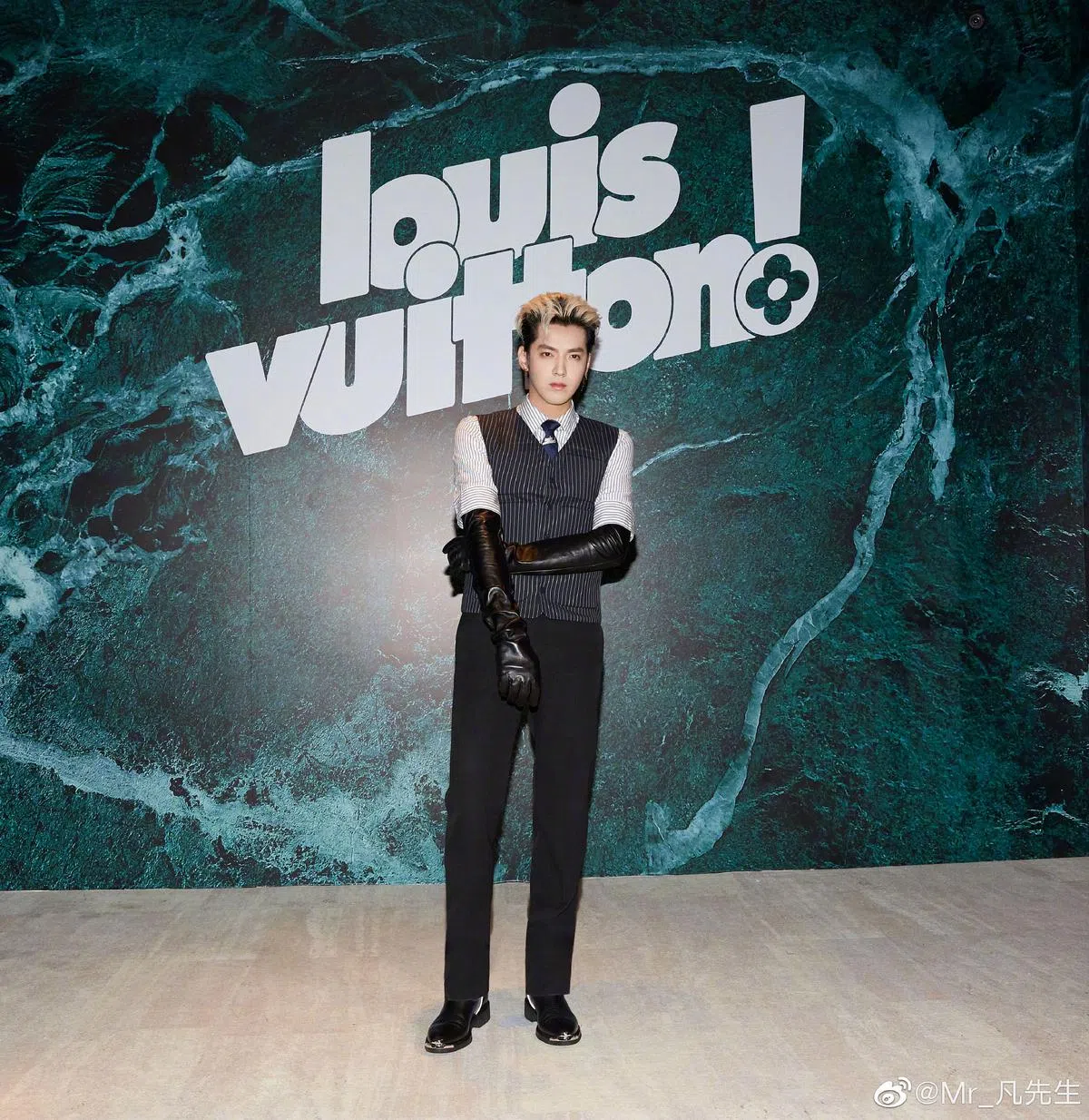 吴亦凡自2018年起成为LV代言人。（吴亦凡微博）