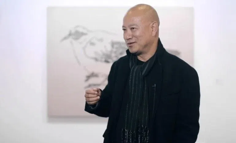 中国当代艺术家叶永青从未承认抄袭，只称受西尔万影响极深。（取自微博）