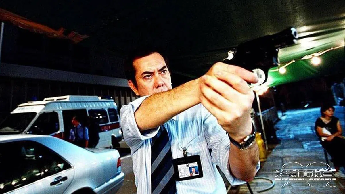 黄秋生忘记对白，意外成就电影中画龙点睛的一幕。（嘉华院线）