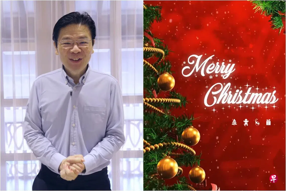 多名政要上网送圣诞佳节祝福| 联合早报