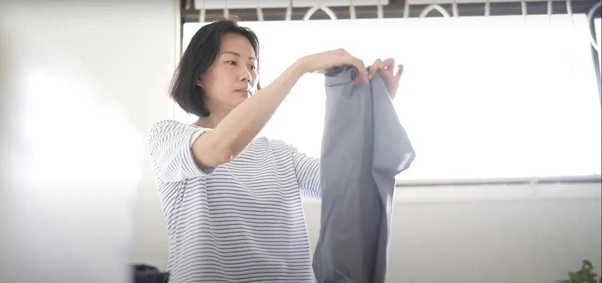 珍惜家中已经有的东西，避免添购新物，也是重要的环保守则。（视频截图）