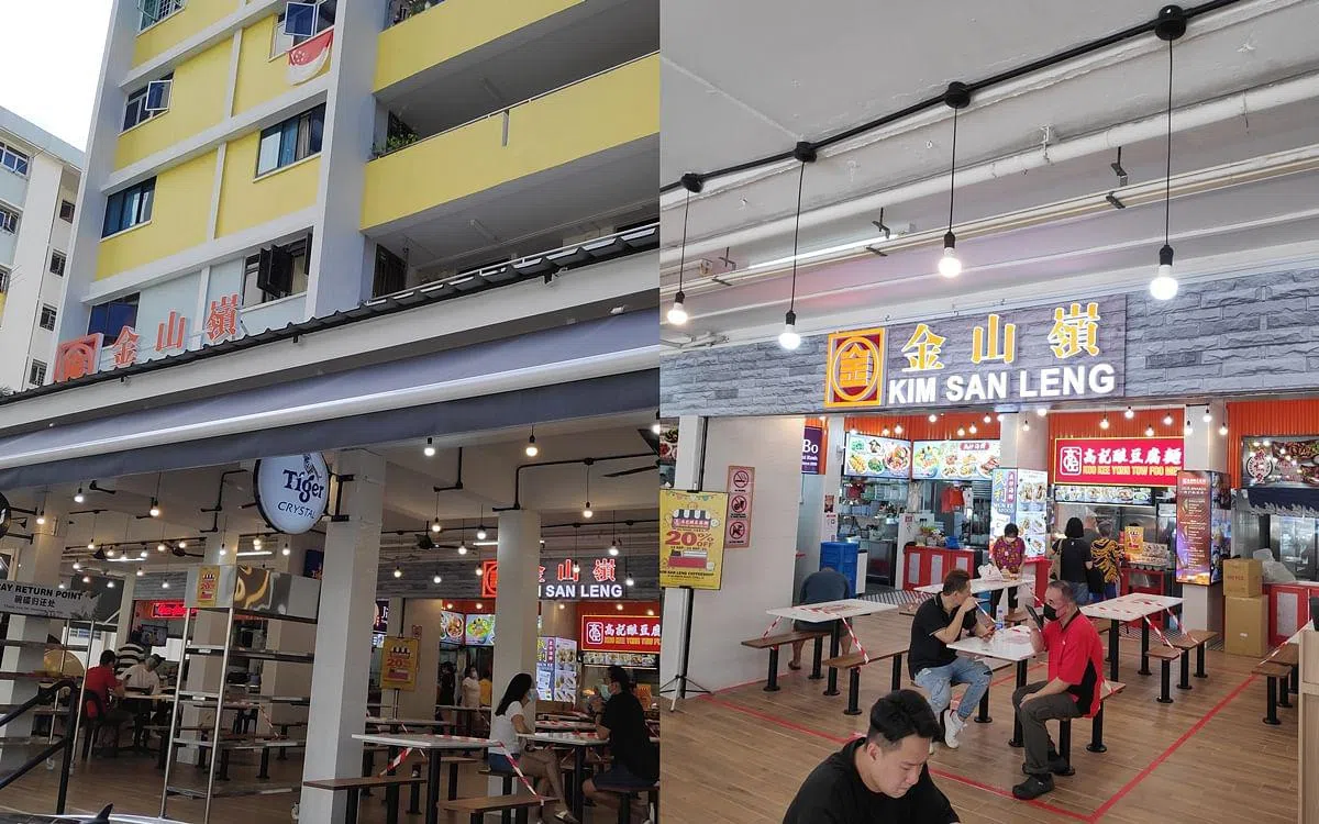 奥云路金山岭咖啡店装修后宽敞舒适。（甘霖摄）