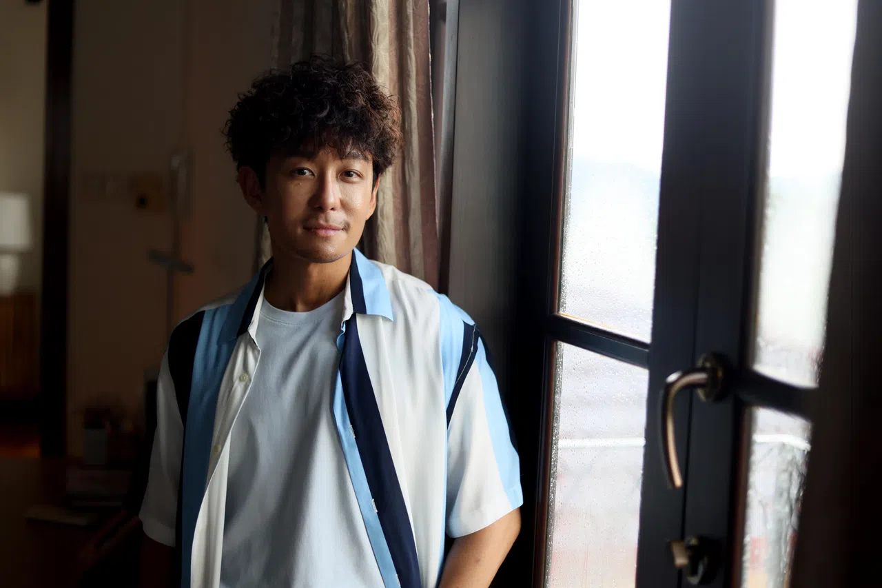 《金色大道》落幕，田铭耀已投入《那一年的除夕夜》的新角色，在剧中与刘子绚演叔嫂。（龙国雄摄）