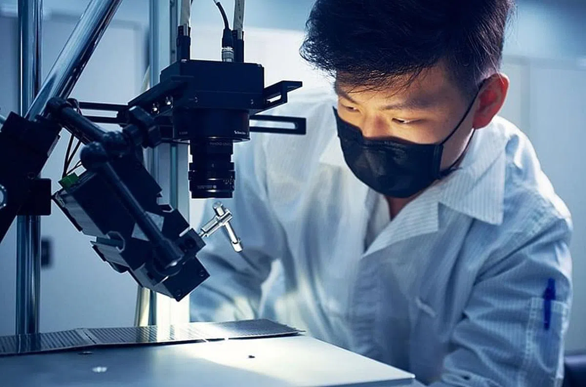 机器视觉技术应用日益普遍，今明视觉的目标是创建专利产品，提升竞争力。（图/新报业媒体）