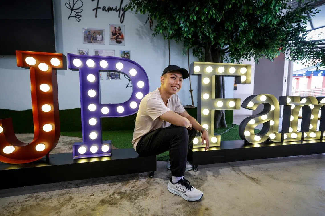 克服心理健康问题让廖俊森对心理学很感兴趣，如今他考虑在大学修读心理学或营销学课程。（叶振忠摄）