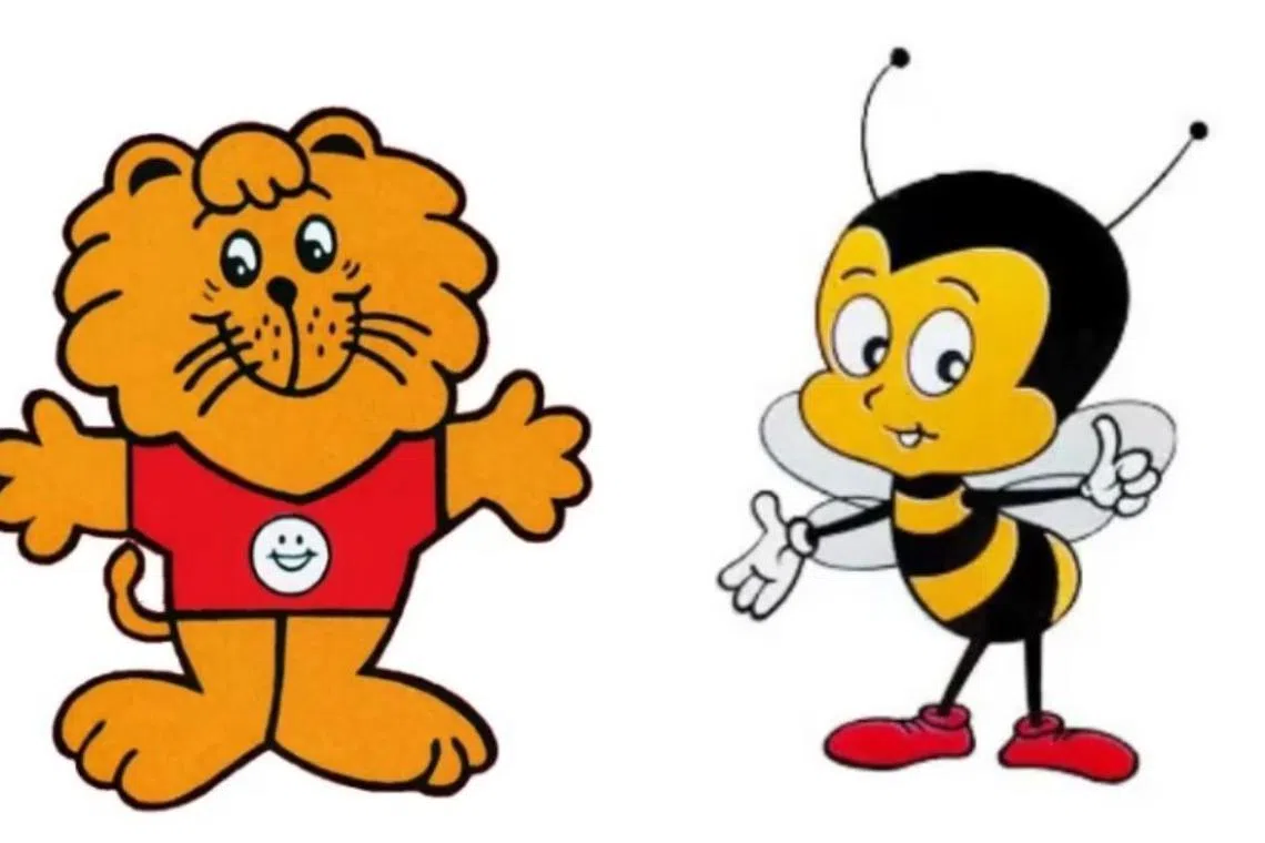 本地诞生于1980年代的吉祥物设计，受到当年插画风格影响。