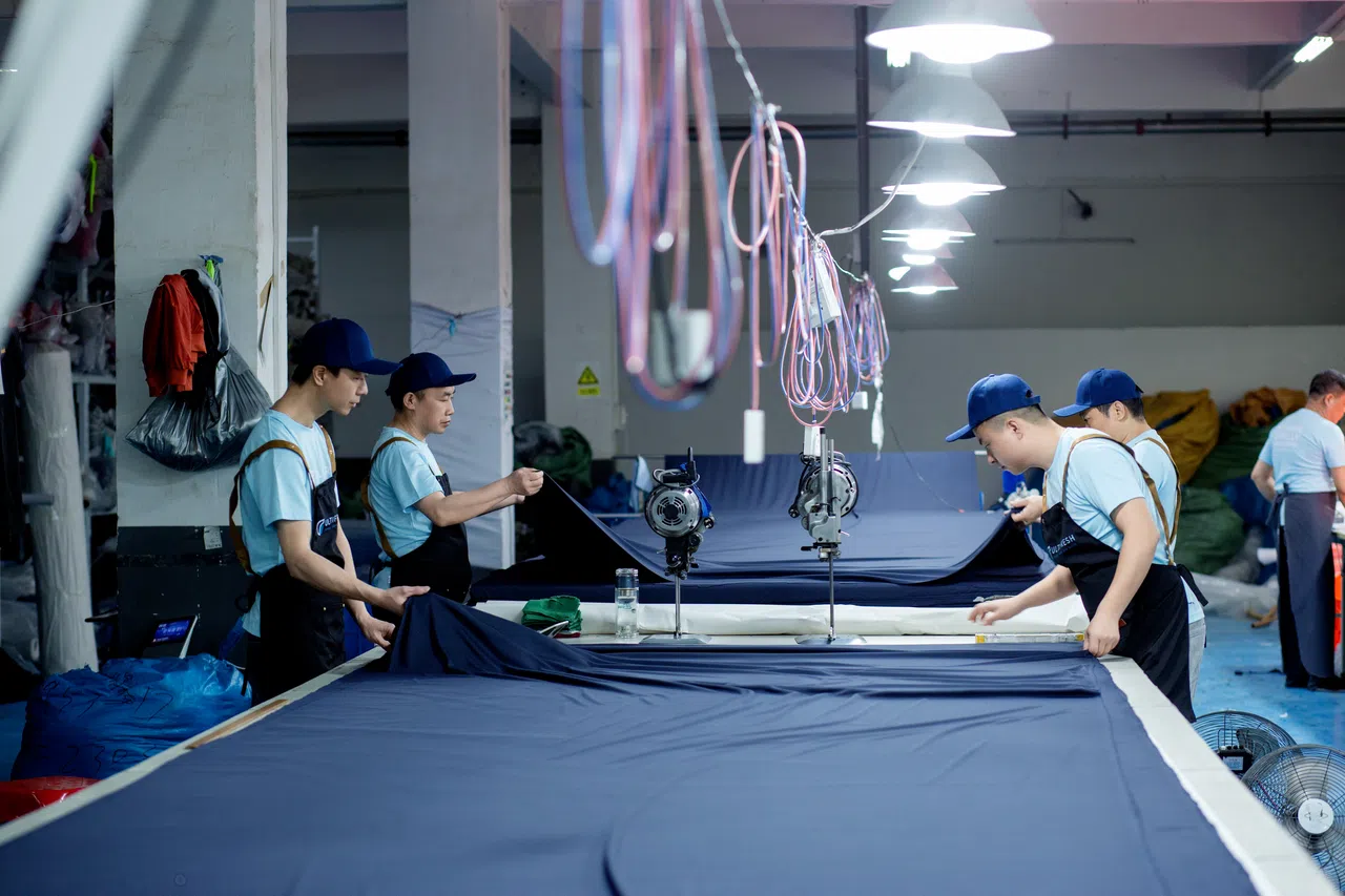 Ultifresh在中国的服装生产工厂。（Ultifresh提供）