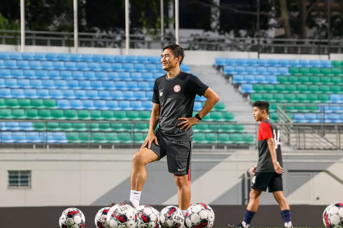 尽管面临诸多困难，幼狮主帅纳兹里还是对球队实力有信心。（卓祾祎摄）