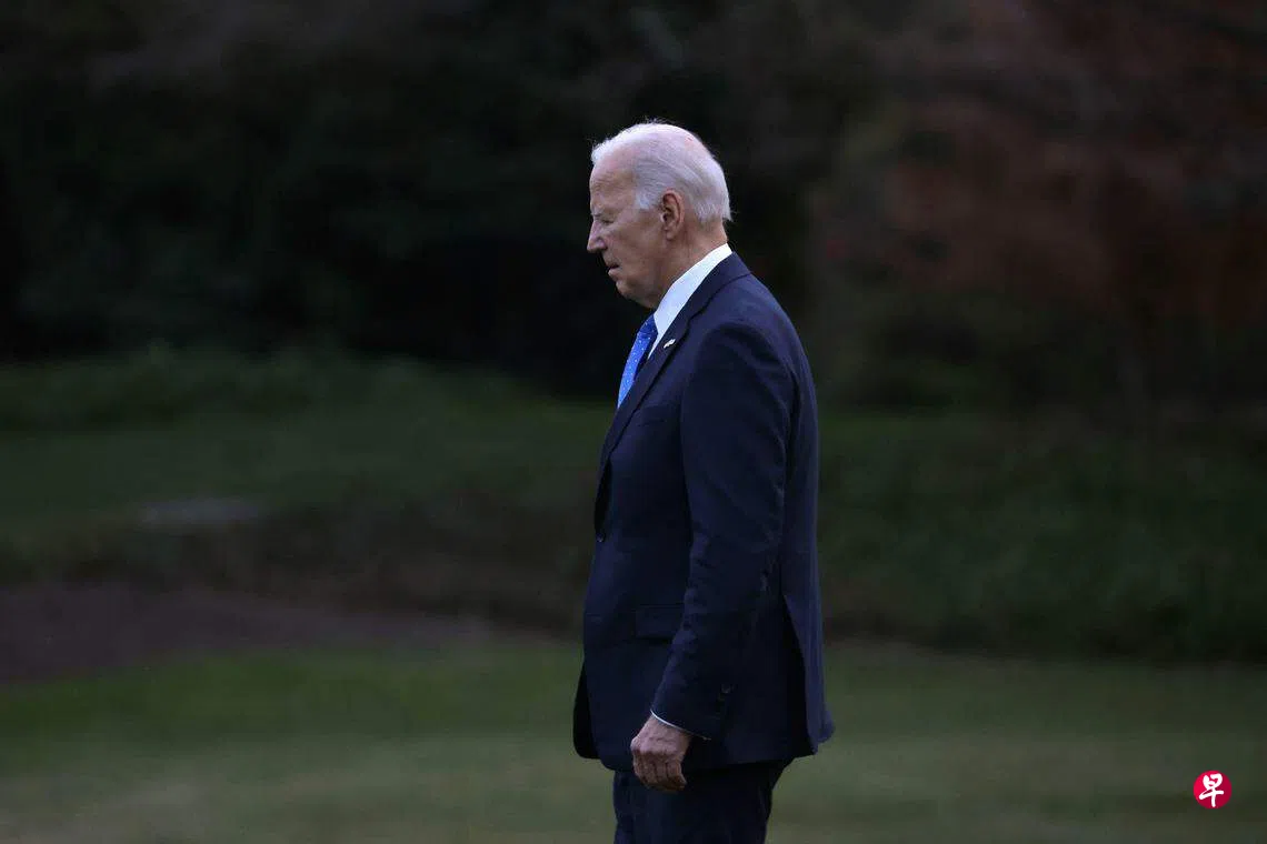 报告指拜登年龄高记忆力衰退白宫批有政治动机| 联合早报