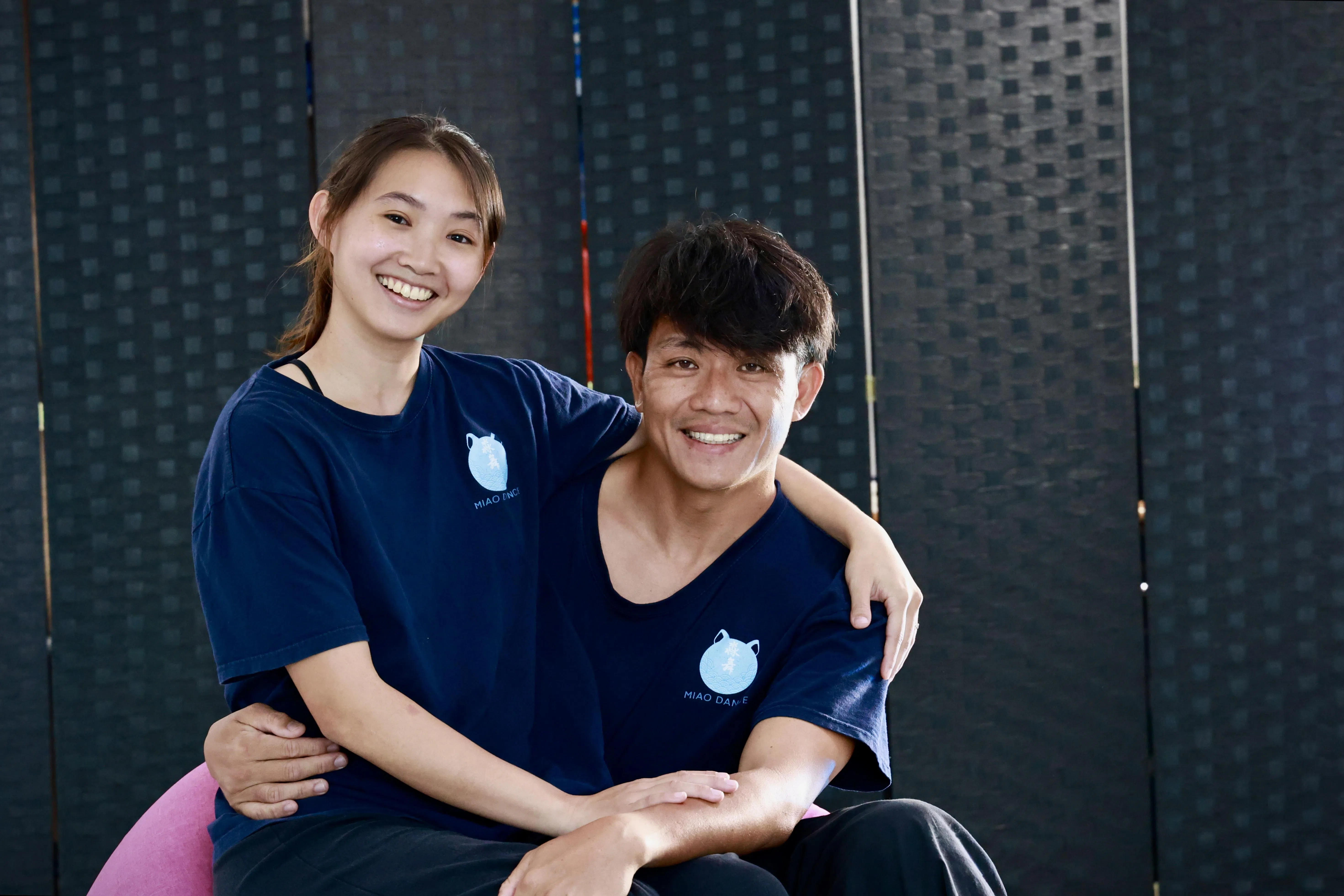 陈杰孝（右）是Ice（左）眼中的宝藏男人，Ice是陈杰孝口中的灵魂伴侣。（特约陈来福摄）