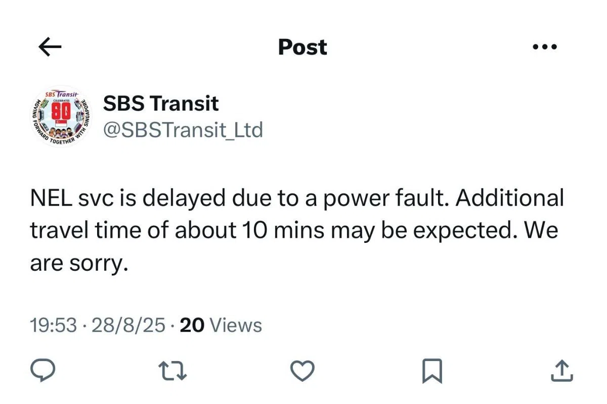 新捷运在社交媒体发文，并就此致歉。（新捷运X账号）