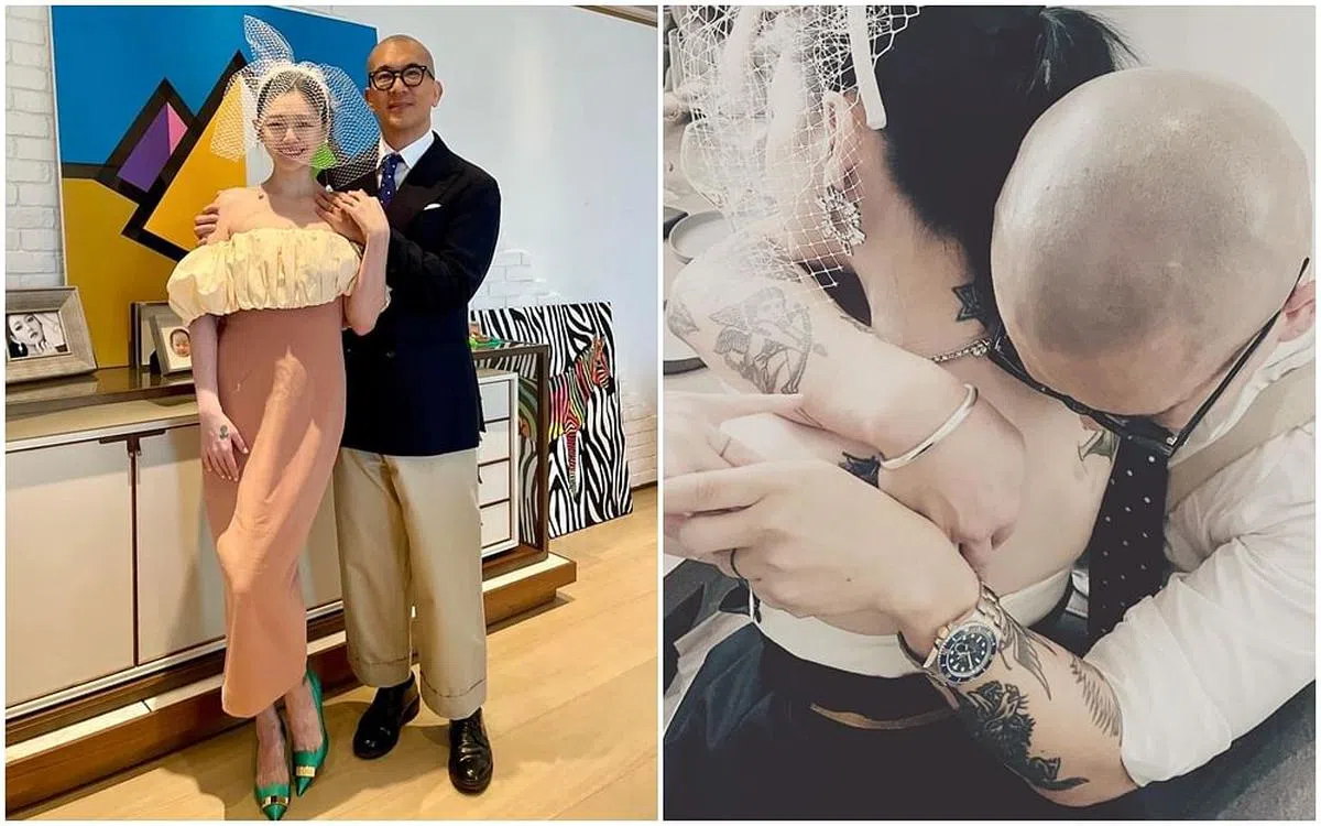 大S与具俊晔。（图/互联网）