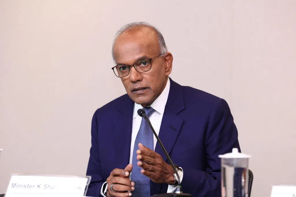 尚穆根：不容许外国人干预新加坡事务