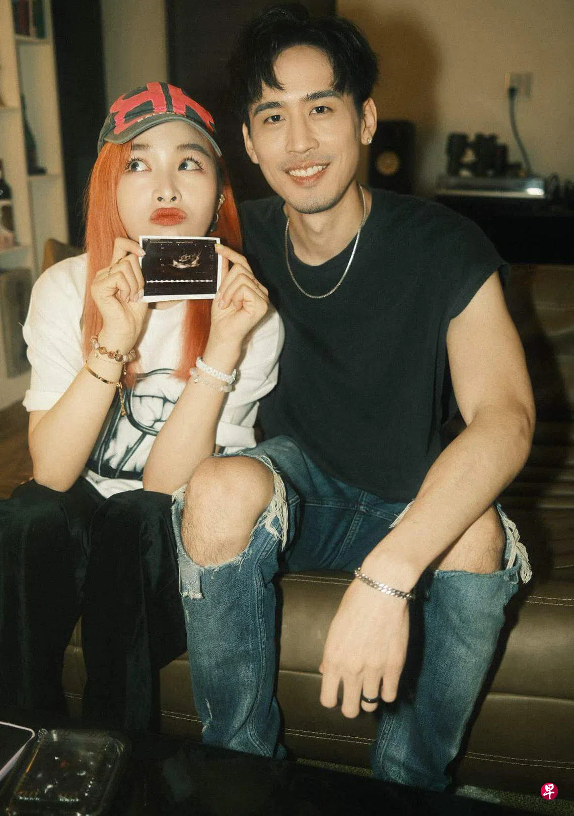 麻吉弟弟走过低潮生日晒超音波照宣布当爸| 联合早报