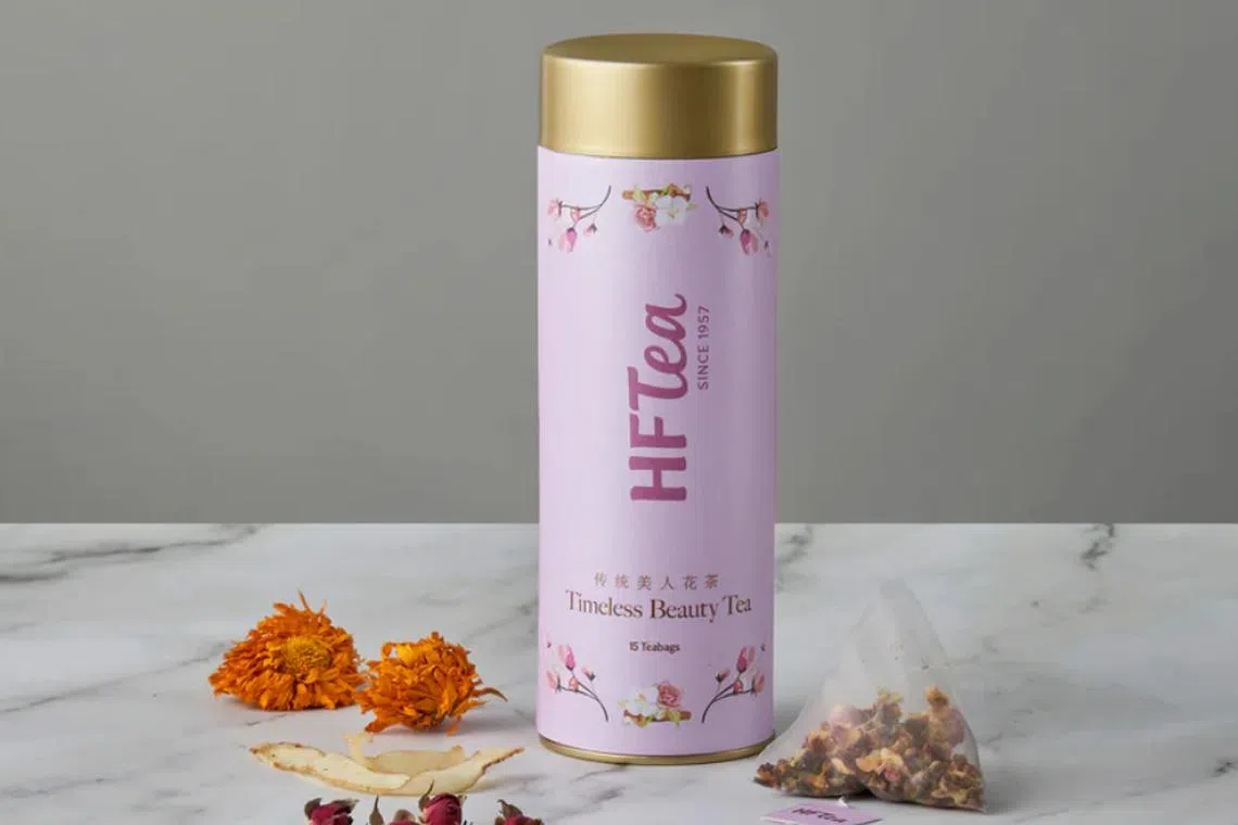 “晚明珠” 花茶适合晚上饮用。（品牌提供）