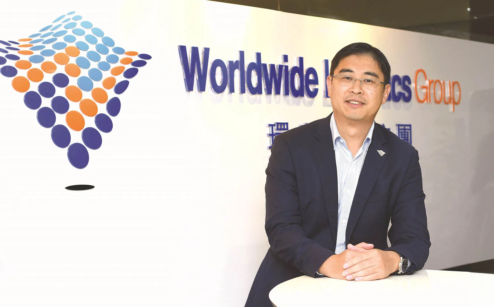 许中华表示，环世物流集团选择在新加坡设立环球区域总部，是集团走向国际化的完美地点。（图/环世物流集团提供）