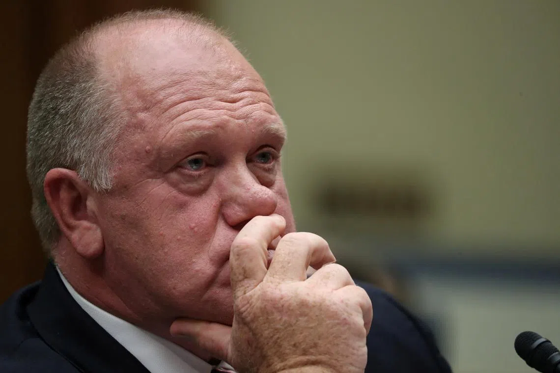 霍曼（Tom Homan）为应对非法移民强硬派。（路透社）