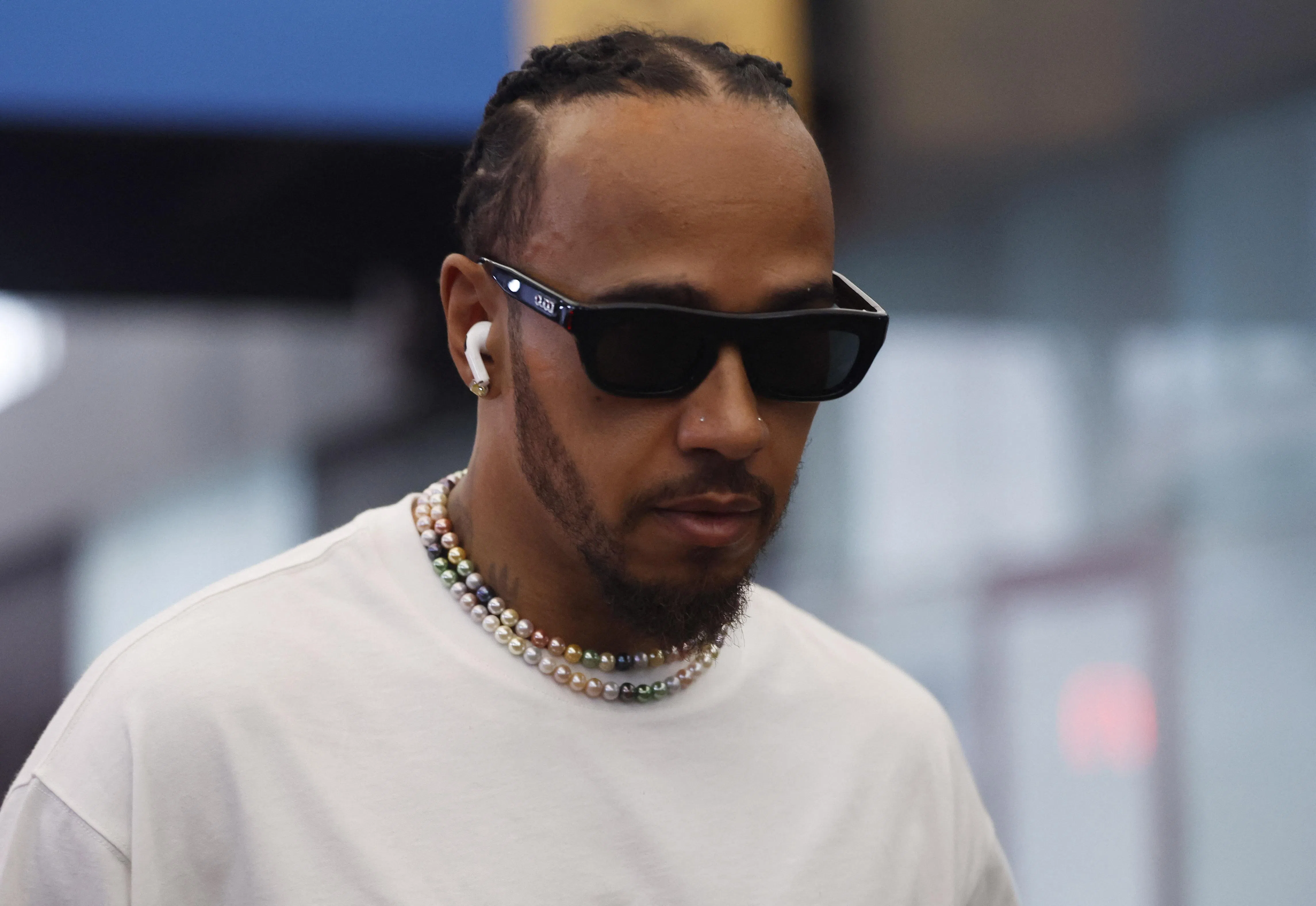 马赛地车手哈密尔顿也曾多次在雨战中夺冠。（路透社）