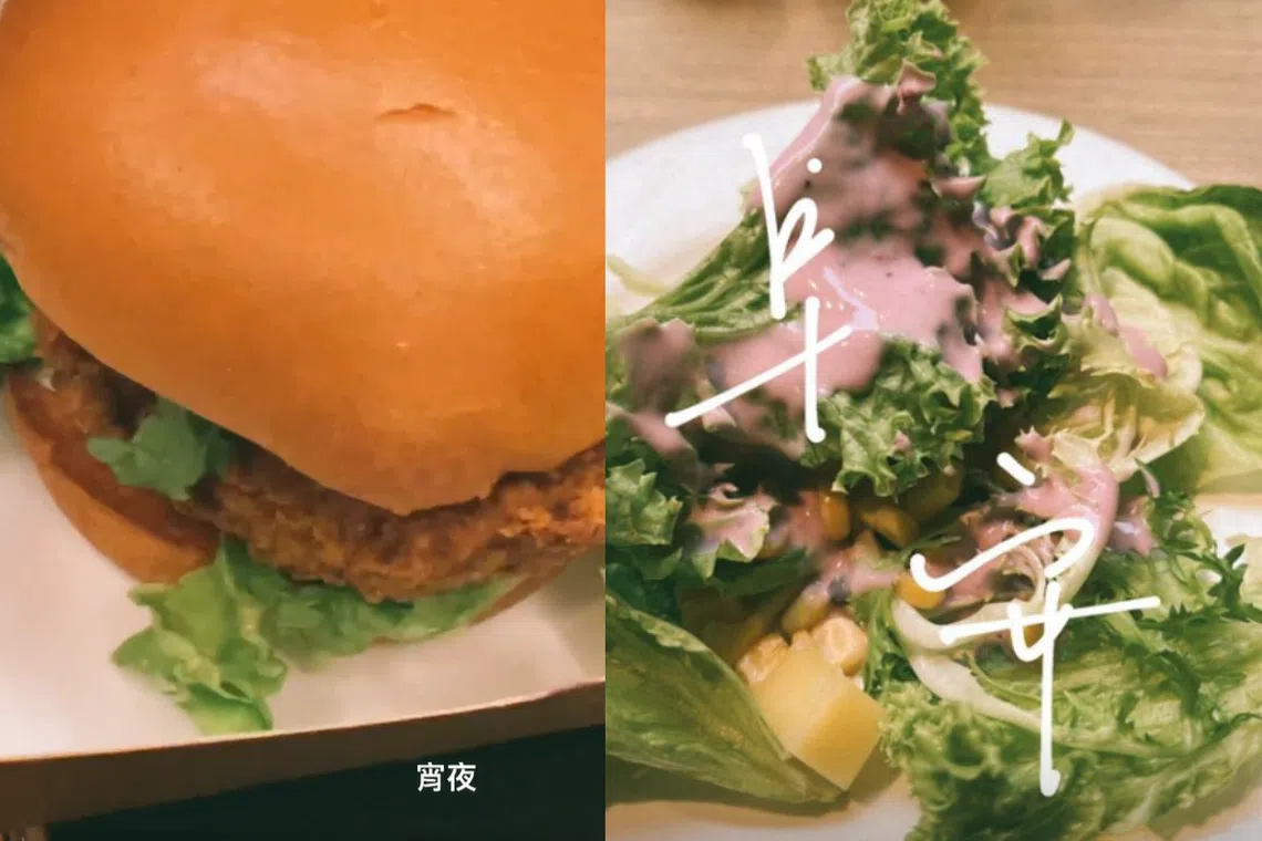 卢广仲分享在新加坡吃的宵夜和早餐。（卢广仲IG）