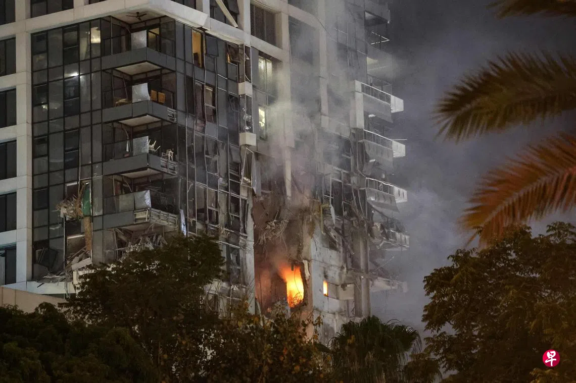 伊朗誓言继续打击以色列美国基地也是目标| 联合早报