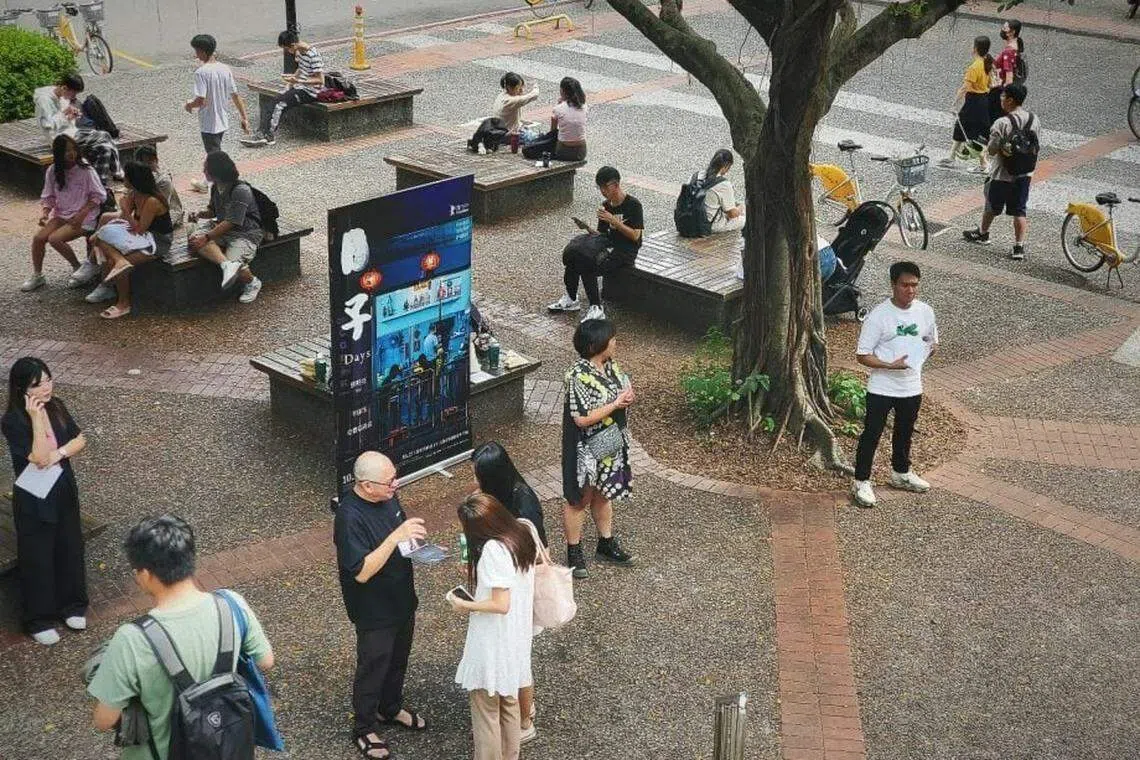 蔡明亮为电影新作四处奔走。（取自蔡明亮脸书）