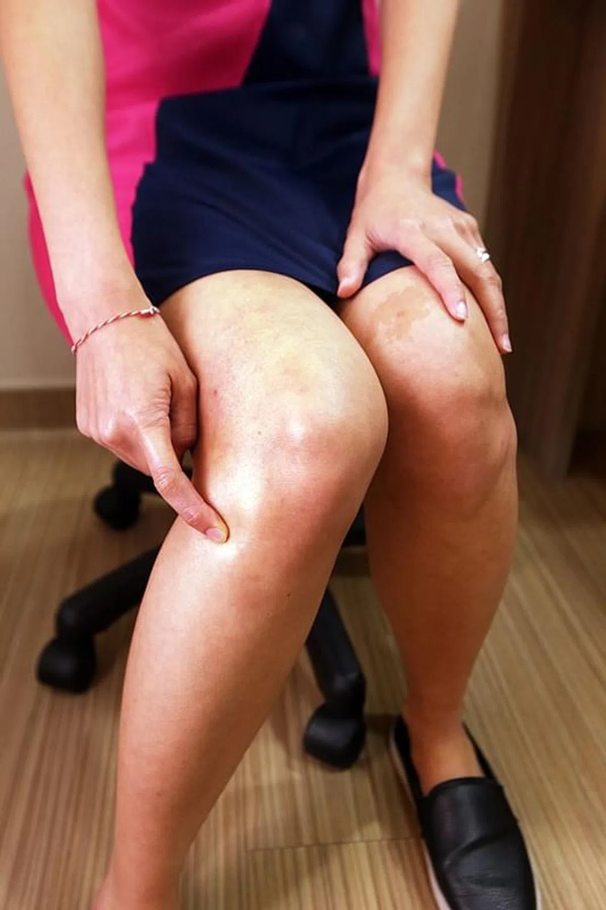 足三里穴。（档案照）