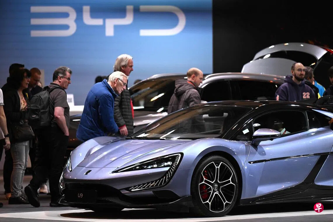 比亚迪去年增速放缓料仍超特斯拉海外市场预计未来五年加速扩张| 联合早报