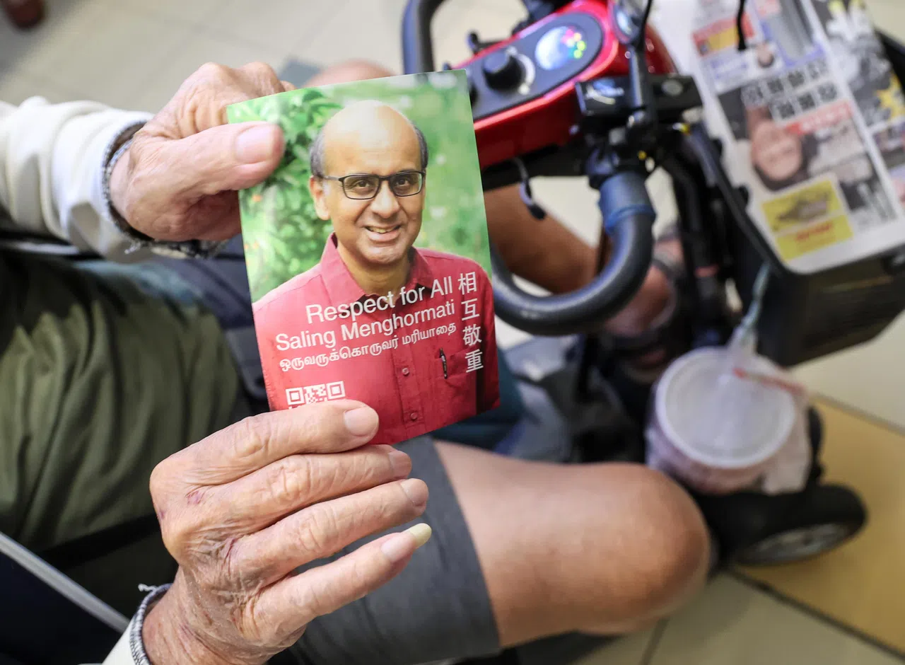 尚达曼承诺，将在这个更具挑战性的新时代发挥全部经验和能力，无论是在基层、国家或国际层面，全心全意为民服务。（关俊威摄）