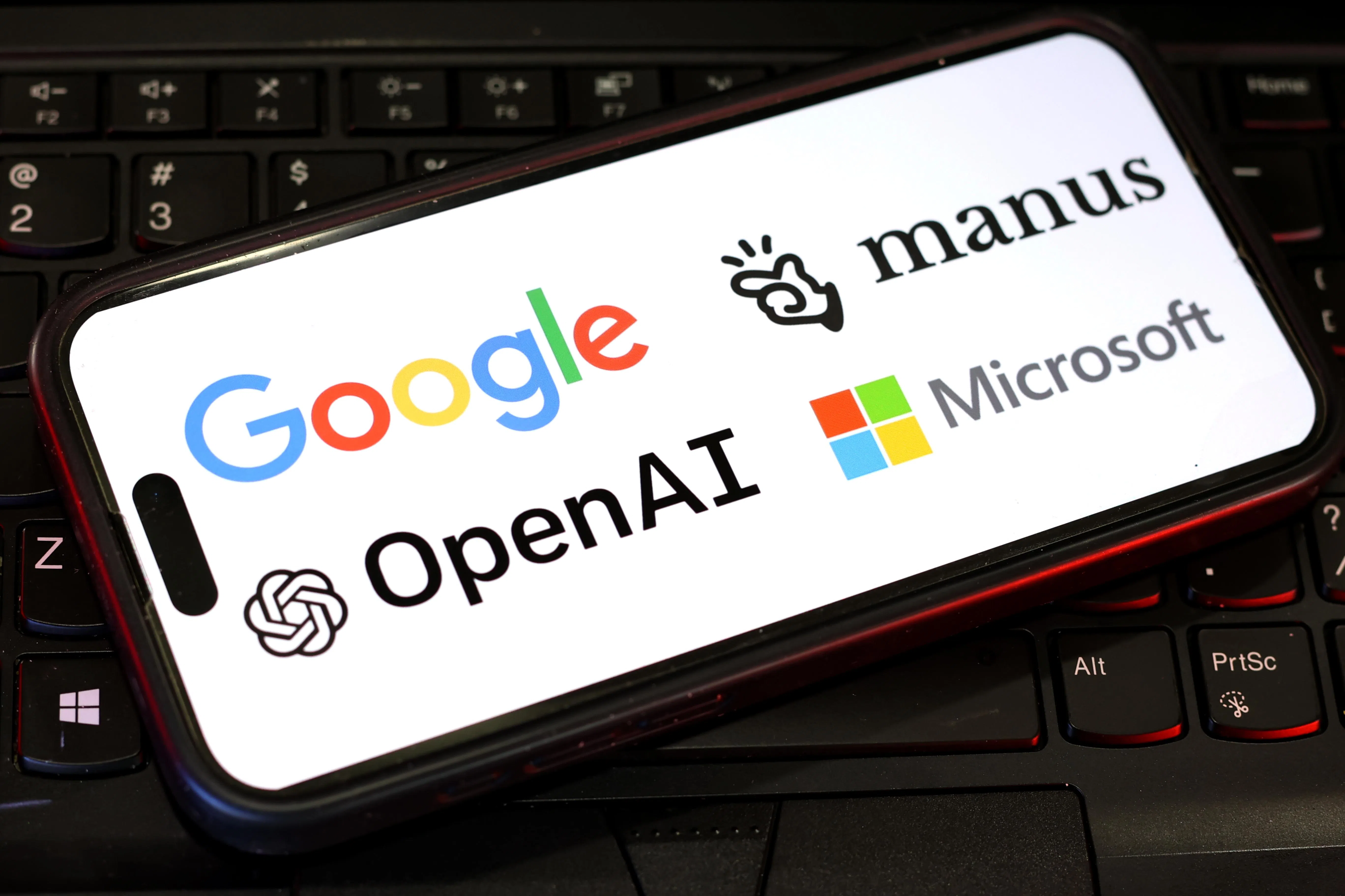 科技巨头正在全速布局，人工智能的格局或将在未来两三年内初步明朗。（档案图）