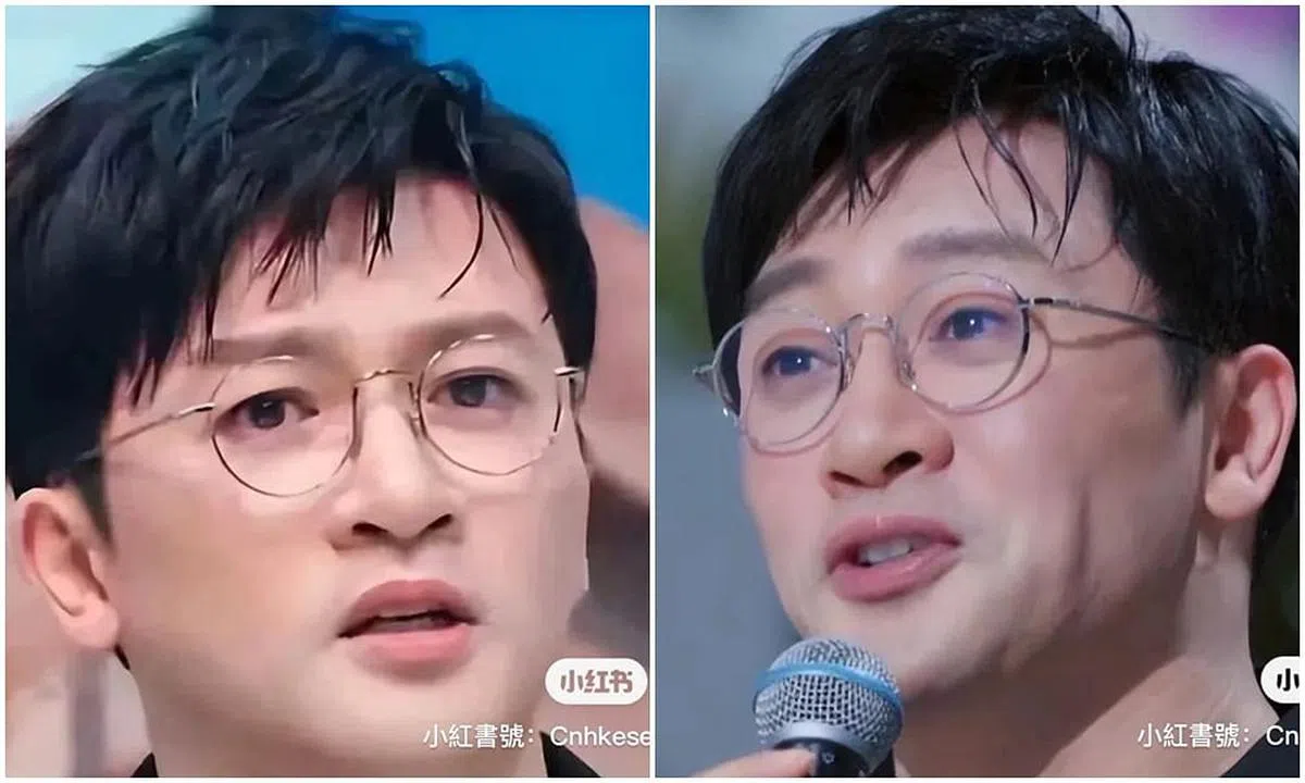 苏有朋被发现今日容貌走样。（小红书截图）
