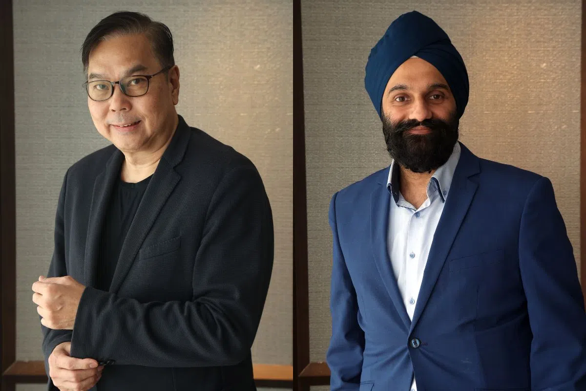 咨询公司3A Praxis董事杜炳德（左图）指出，企业正加快市场推进速度，并构建更完善的生态系统。新加坡工艺教育学院学生与研究生服务部主任帕尔温德（右图）发现，不少公司尝试履行企业社会责任（CSR），将环境和社会价值纳入品牌建设。（邝启聪摄）