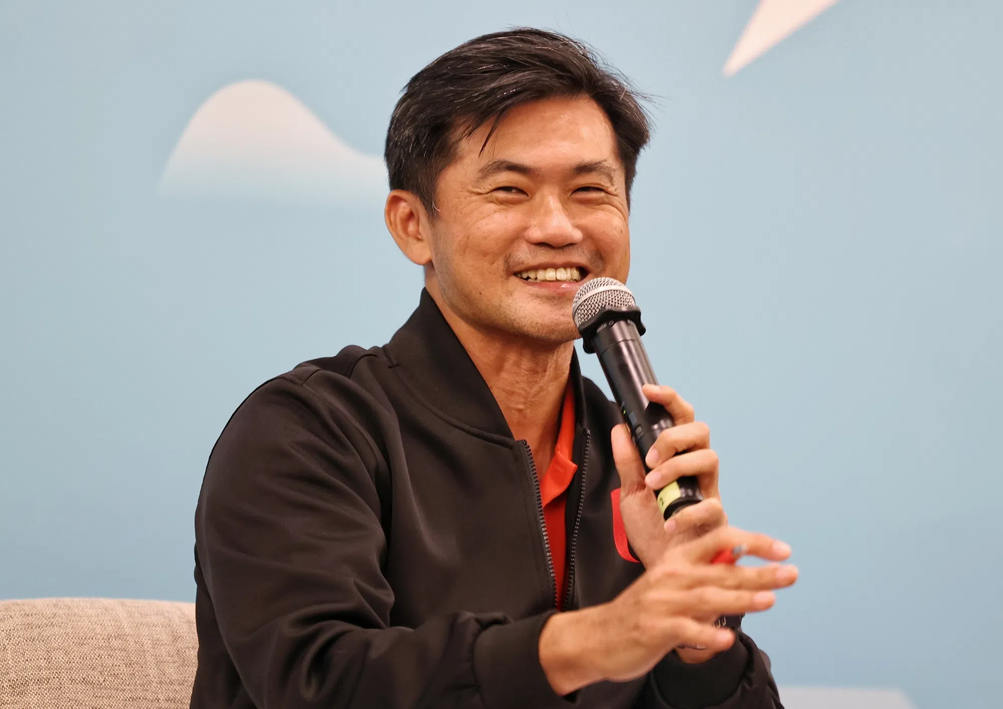 陈国明。（徐颖荃摄）