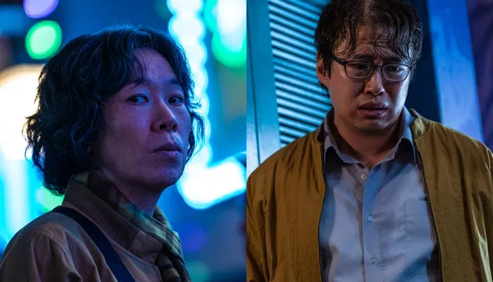 廉蕙兰和安宰弘在《假面女郎》中饰演母子。（Netflix提供）