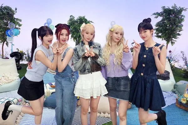 LE SSERAFIM卷入亲日争议，MV被挖出检视。（互联网）