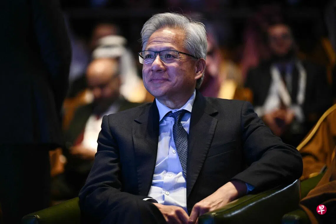 黄仁勋预计英伟达未来两季在中国晶片市场销量为零| 联合早报