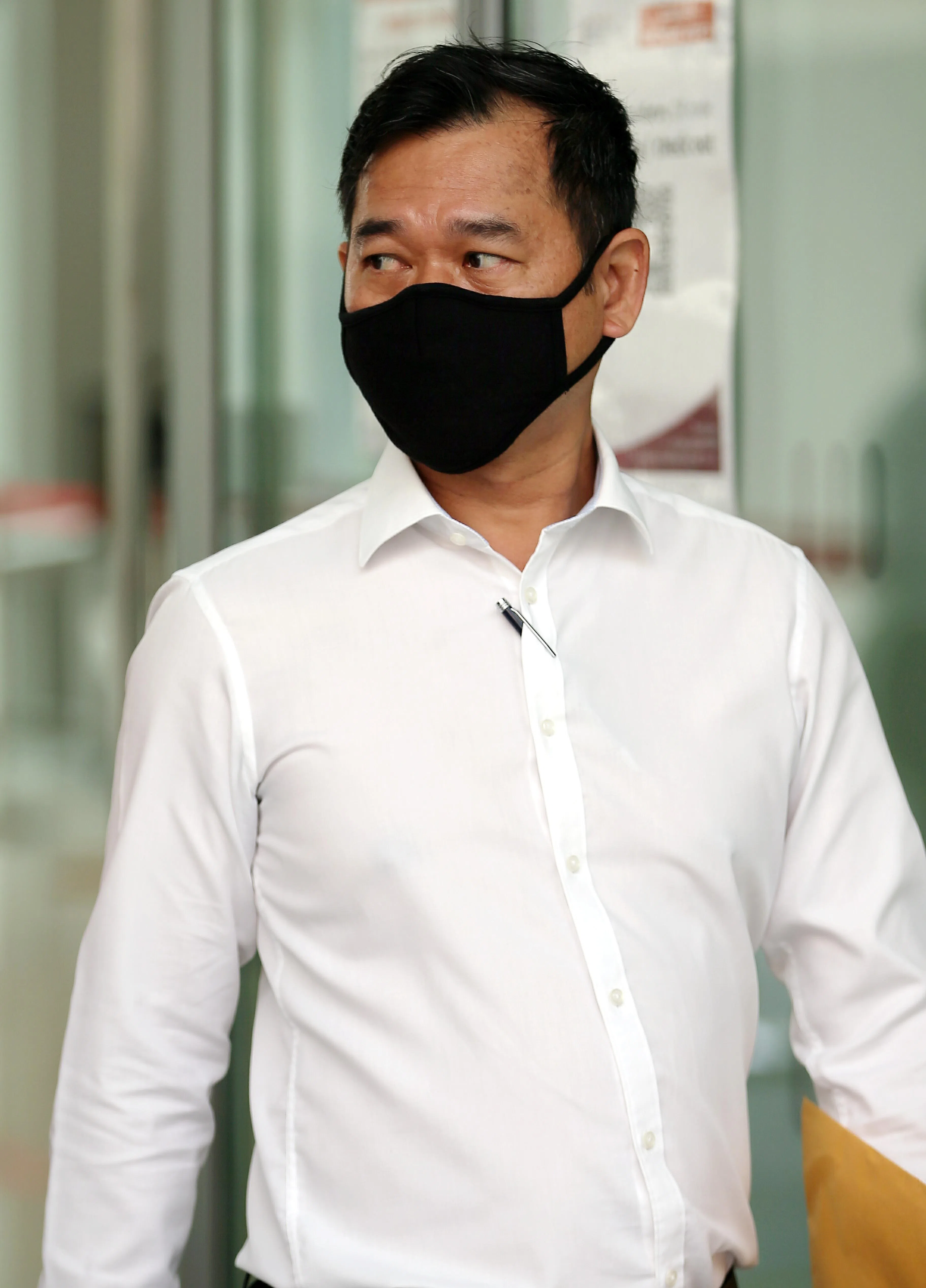 满意长成工程公司前董事白朝荣对于获判脱罪的结果，感到欣慰与满意。（档案照片）
