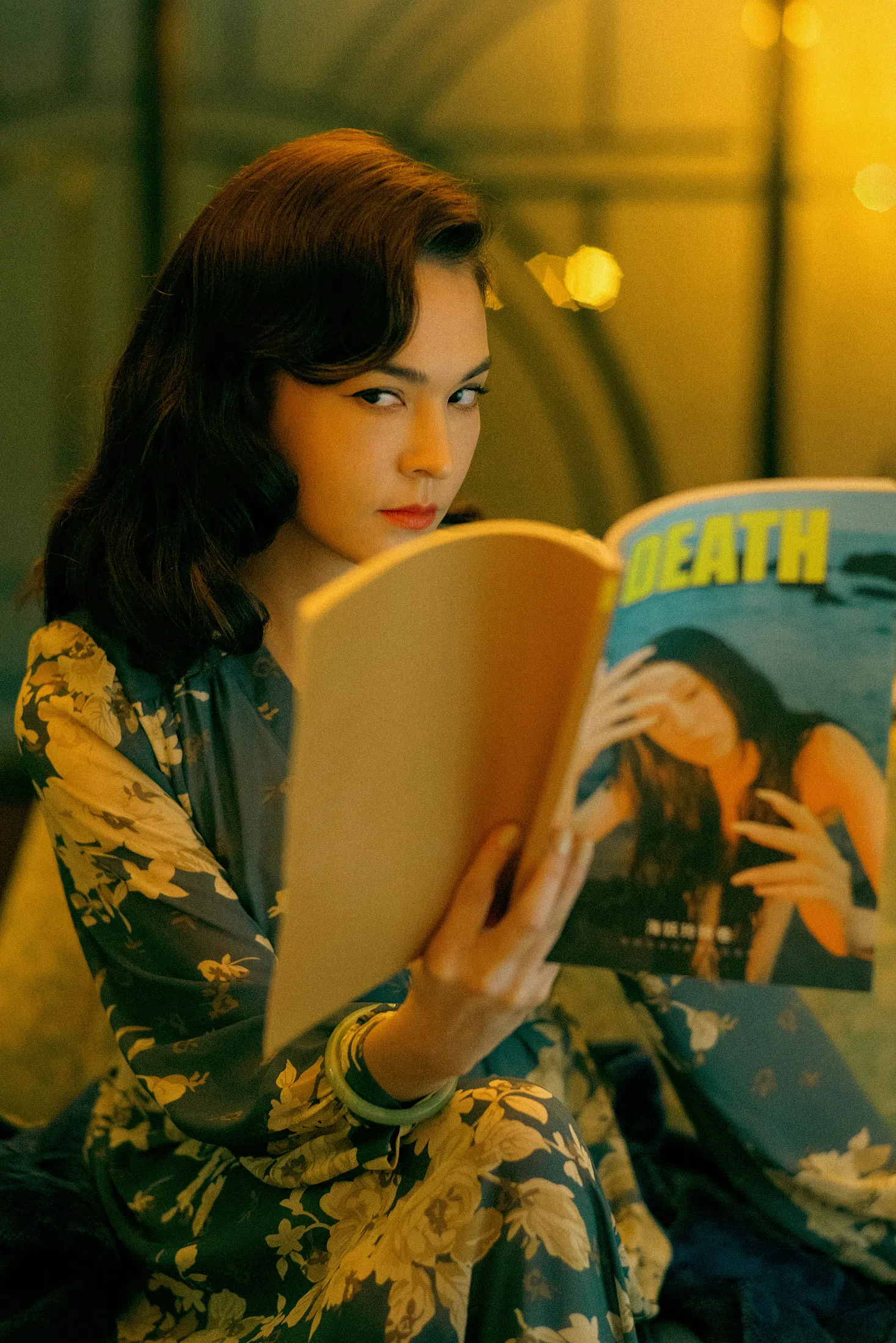 张榕容饰演的“鬼后”角凯萨琳造型百变，颇具挑战性。（索尼影视娱乐提供）