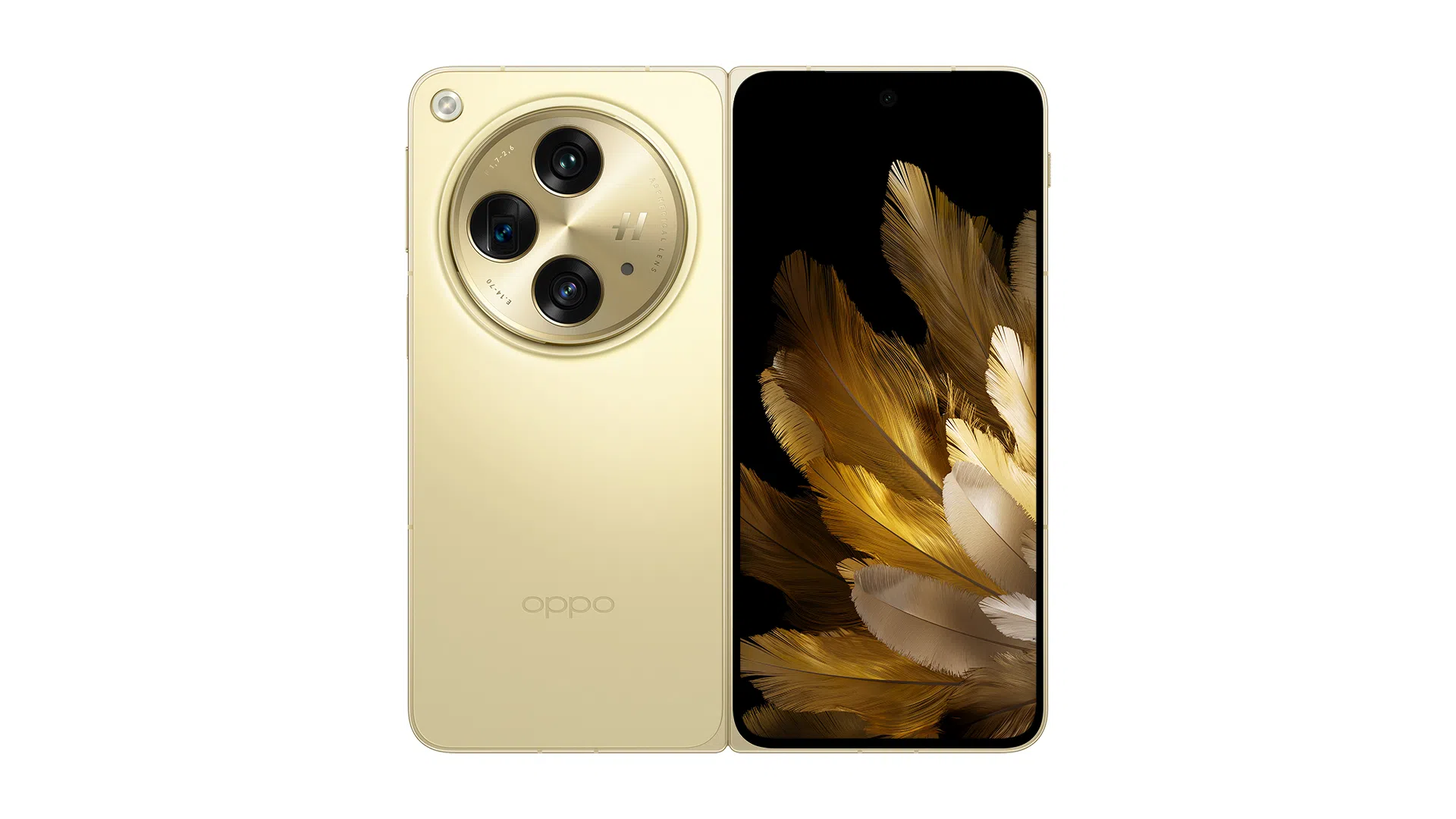 Oppo第三代折叠手机的内屏高达7.8英寸，用户能同时操作三个不同的界面，使用更简单直接。（图/Oppo提供）