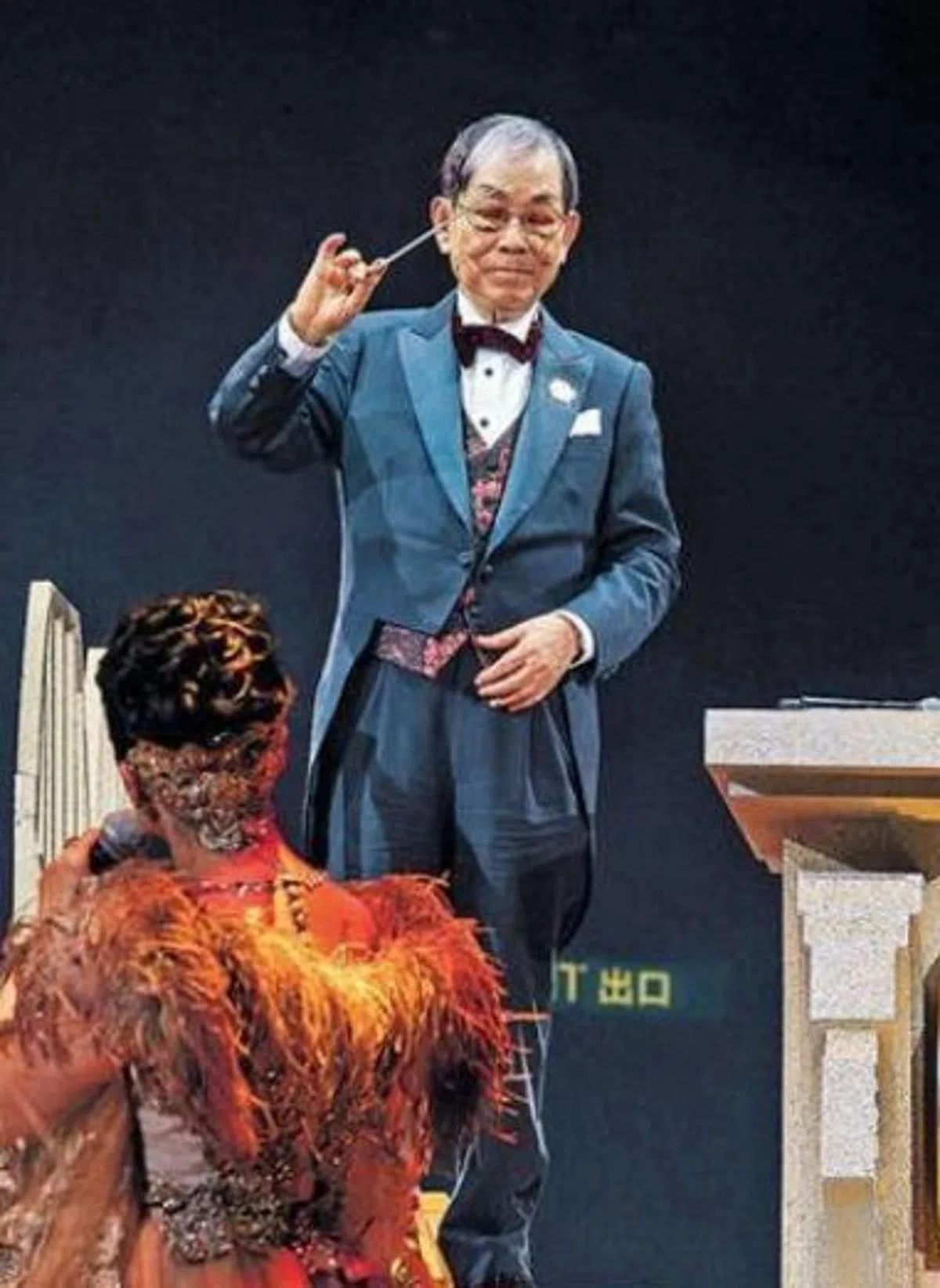顾嘉辉的荣休演唱会新加坡站。2015年6月20日在圣淘沙名胜世界举办。（档案照）