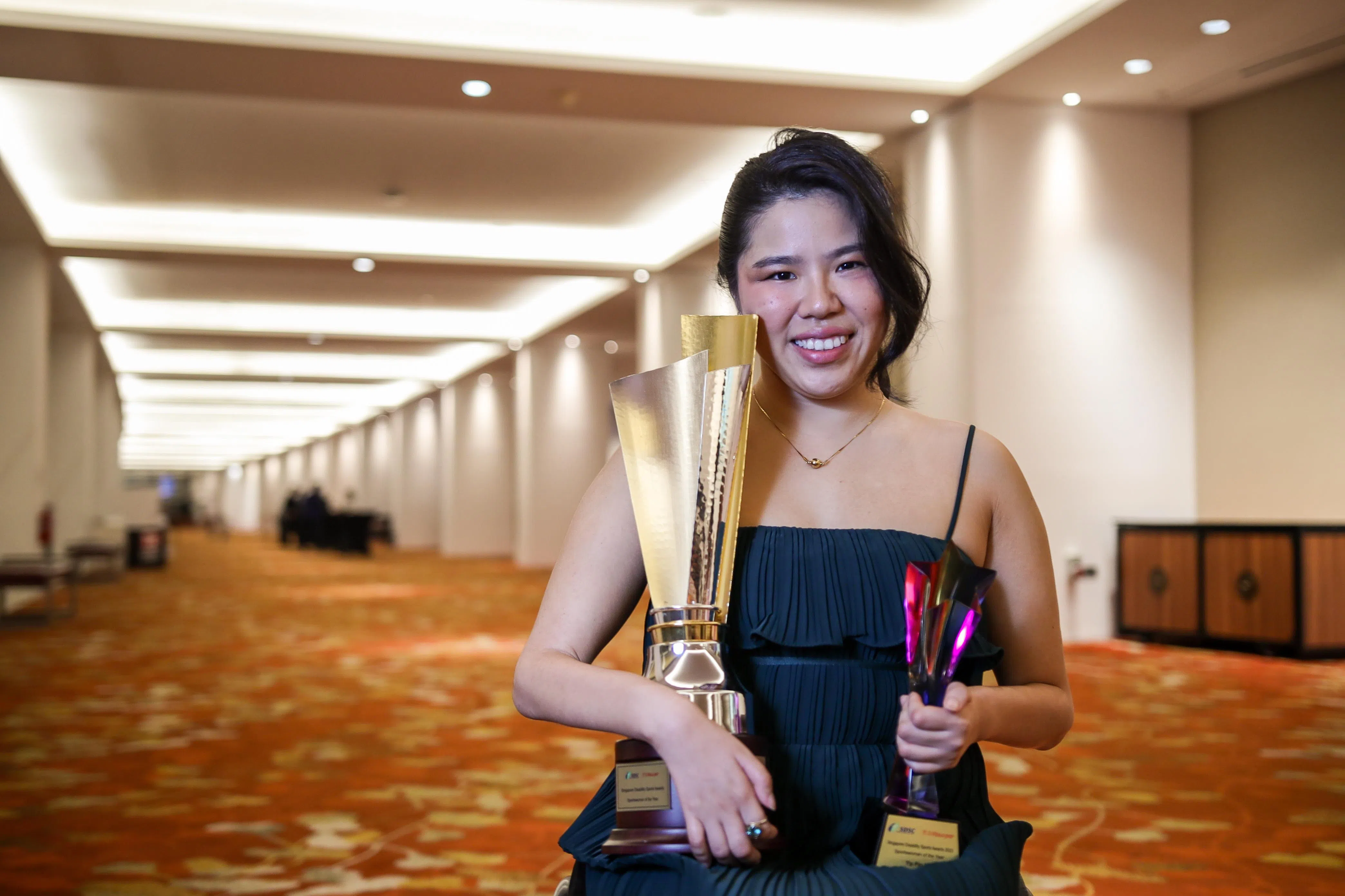 进入巴黎残奥周期，31岁的叶品秀表现稳定，今年还获得了年度最佳女运动员奖。（档案照片）