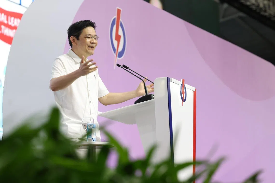人民行动党中委会成员敲定党职，黄循财总理担任秘书长。（唐家鸿摄）