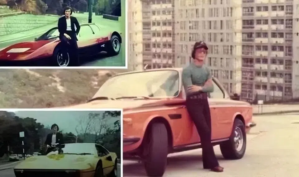 锺镇涛是第一个拥有兰博基尼名车的港星。（互联网）