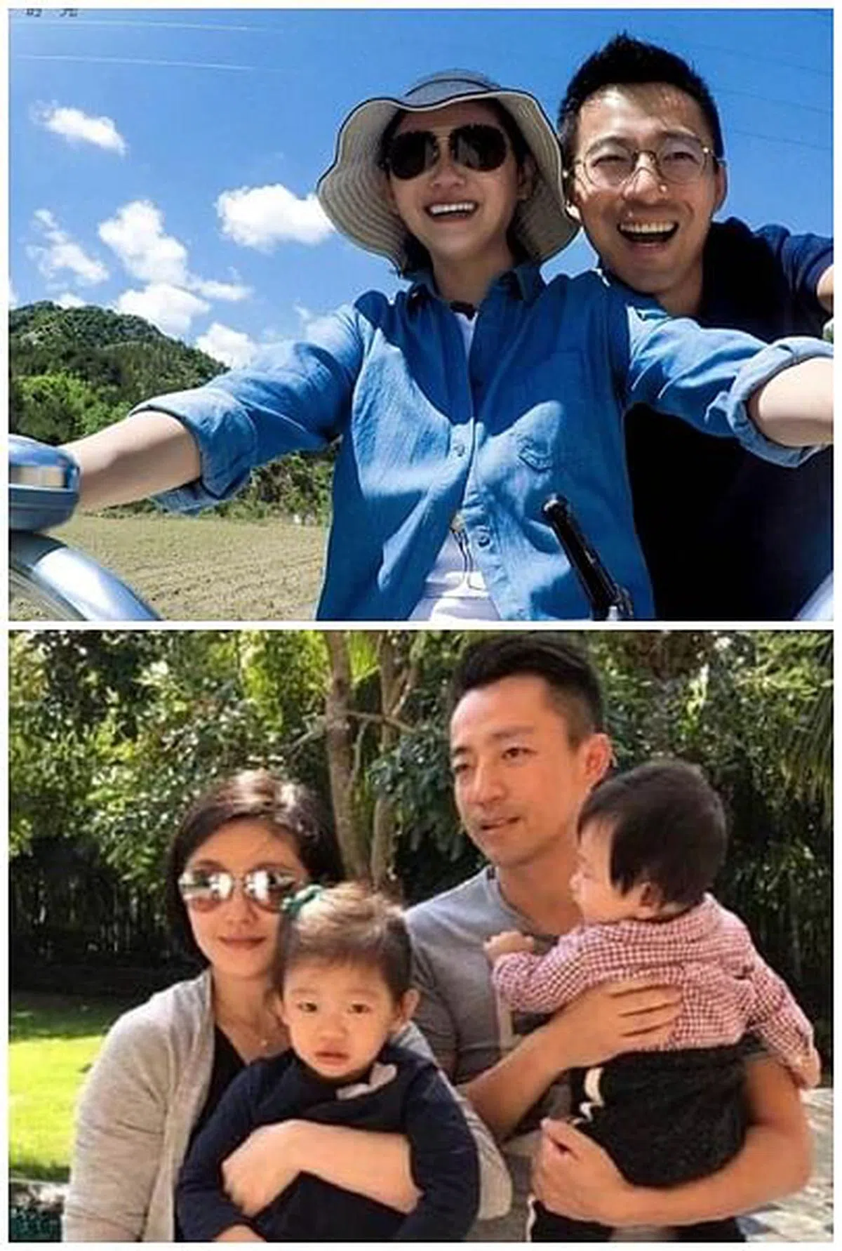 大S和汪小菲一起上《幸福三重奏》。（互联网）