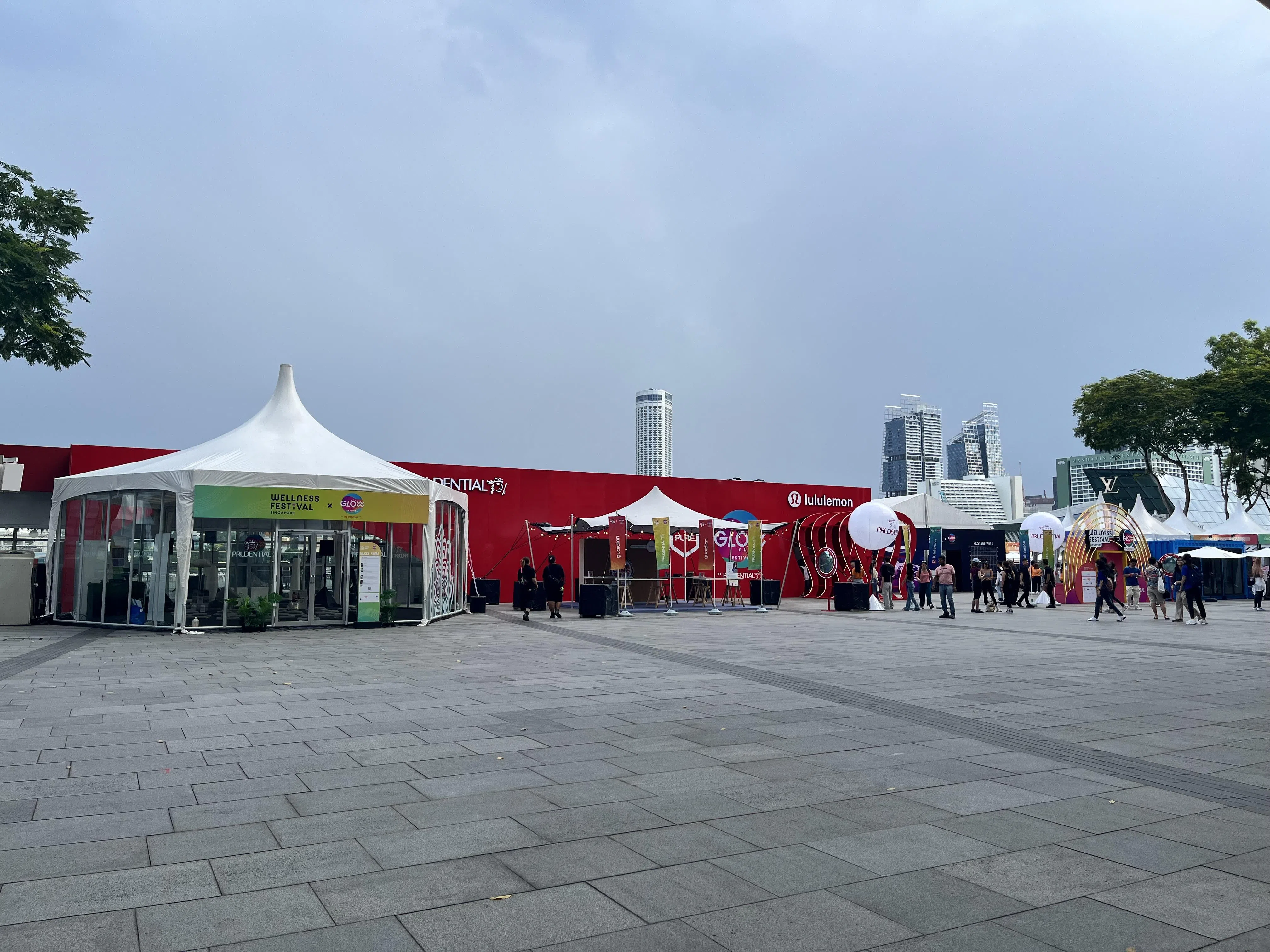 Glow Festival 2024主要活动从7月6日开始，举行至7月21日。（陈映蓁摄）