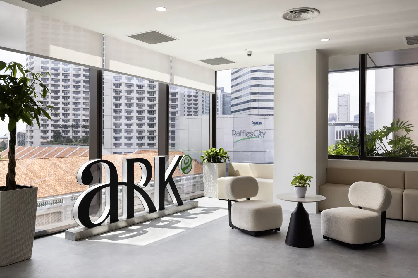 ARK Group位于新加坡的全新办公室，助力全球华人财富管理新机遇。（图/ARK Group提供）