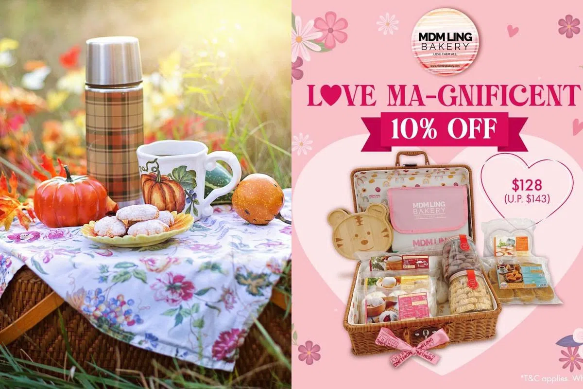 Mdm Ling母亲节野餐礼盒(取自商家面簿）。