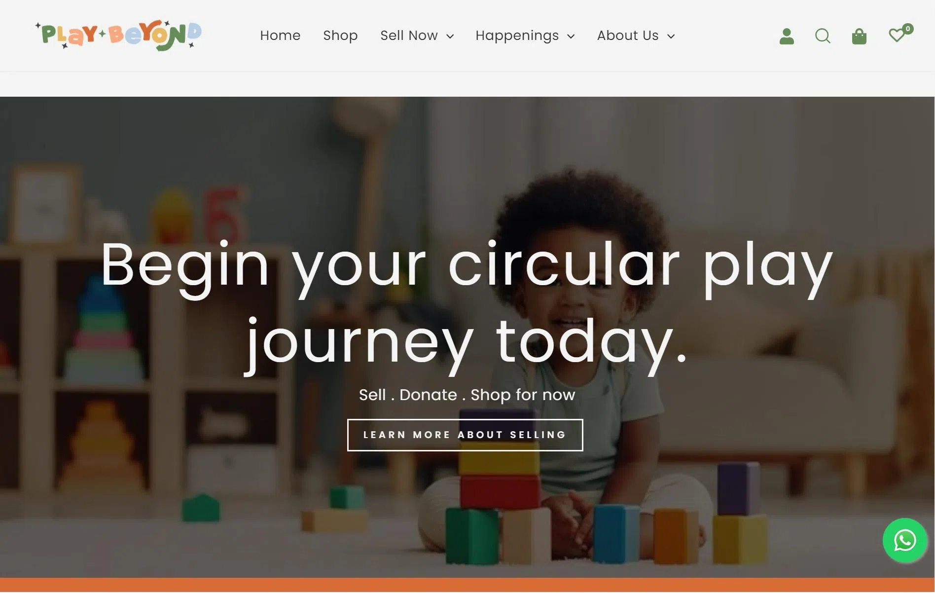 本地有不少旧物买卖平台，但很少像Play Beyond专为儿童玩具而设。（网站截图）