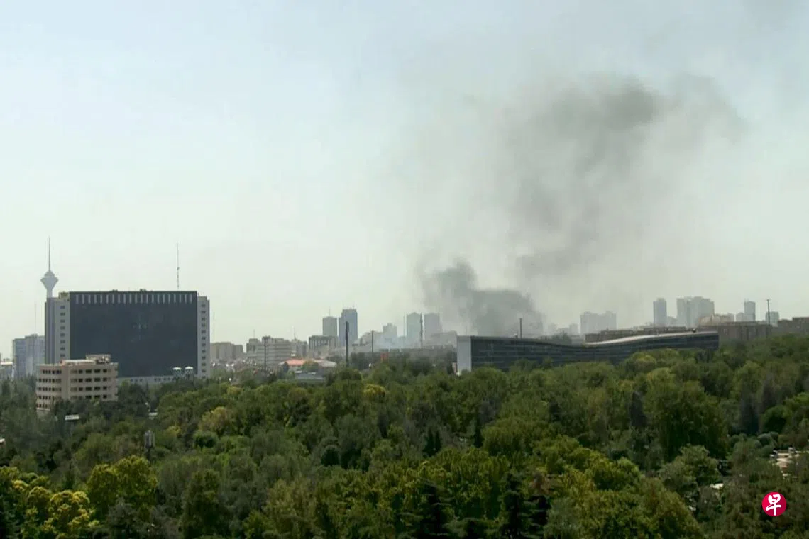 以色列袭击伊朗埃文监狱称为迄今最猛烈轰炸| 联合早报